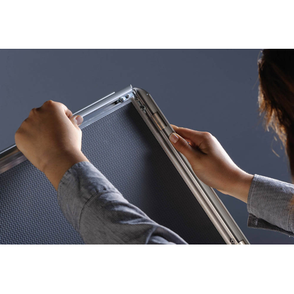 Artikelbild 8 für update displays Kundenstopper silber DIN A2 2 Fächer, Artikelnummer 646657