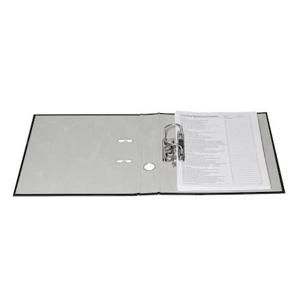 Artikelbild 4 für office discount Ordner schwarz Kunststoff 5,0 cm DIN A4, Artikelnummer 415133