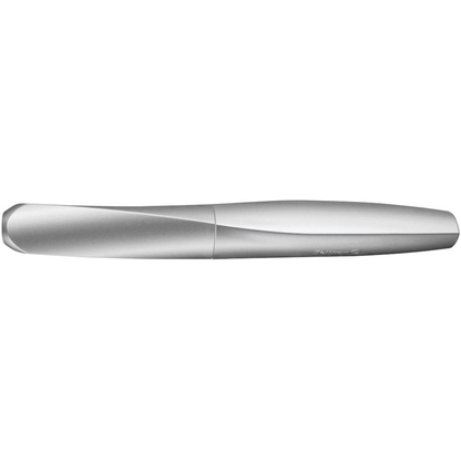 Artikelbild 2 für Pelikan Twist Patronenfüller silber M (mittel), Artikelnummer 425811