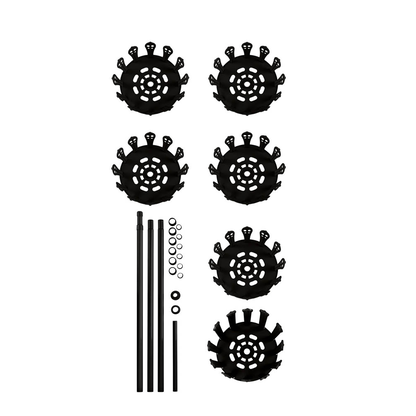 Artikelbild 8 für WENKO Teleskop-Schuhregal Achilles schwarz 30,0 x 30,0 x 100,0 - 300,0 cm, 1 St., Artikelnummer 817211