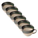 Artikelbild 1 für 6 HEART & SOUL Kaffeetassen Perfect Match Avocado grün 0,34 l, Artikelnummer 109437