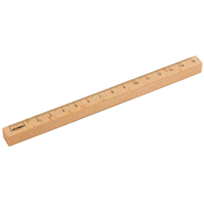Artikelbild 12 für KUM Lineal square 15,0 cm, natur, Artikelnummer 650537