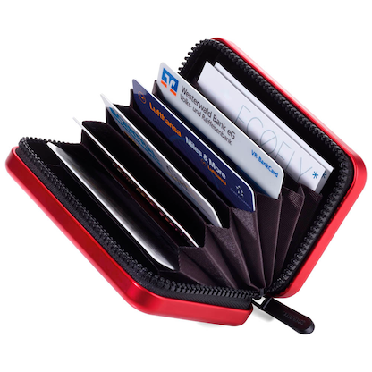 Artikelbild 2 für TROIKA® Kreditkartenetui KARTENKOFFER rot 7,0 x 10,5 cm, 1 St., Artikelnummer 665826