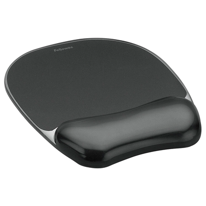 Artikelbild 11 für AKTION: Fellowes Mousepad mit Handgelenkauflage Crystals Gel schwarz + GRATIS Fellowes Tastatur-Handballenauflage, Artikelnummer 845592