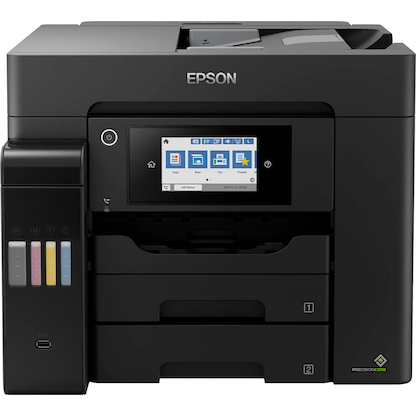 Artikelbild 5 für AKTION: EPSON EcoTank ET-5855 4 in 1 Tintenstrahl-Multifunktionsdrucker schwarz + GRATIS Ariete Airy Fryer 4 L Heißluftfritteuse mit 150 Euro CashBack, Artikelnummer 708137
