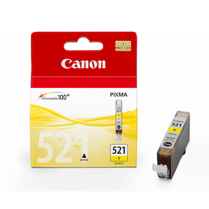 Artikelbild 16 für Canon CLI-521 Y gelb Druckerpatrone, Artikelnummer 255117