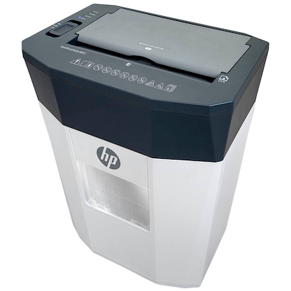 Artikelbild 14 für AKTION: HP OneShred Auto 80CC Aktenvernichter mit Partikelschnitt P-4, 4,3 x 12 mm, bis 80 Blatt, weiß, Artikelnummer 311938