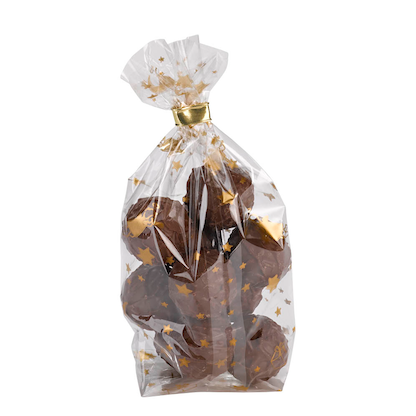 Artikelbild für folia Zellglas-Bodenbeutel Mond und Sterne 9,5 x 16,0 cm 10 St., Artikelnummer 554998