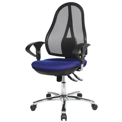 Artikelbild 11 für Topstar Bürostuhl Open Point SY Deluxe, OP290UG20 Stoff schwarz, Gestell chrom, Artikelnummer 514810