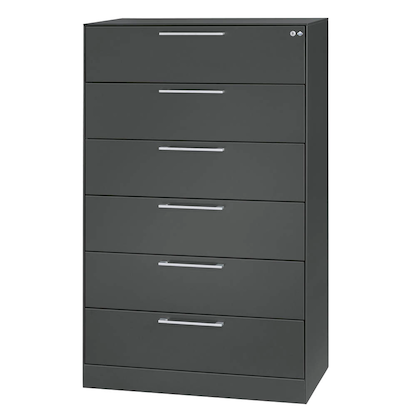 Artikelbild 4 für CP C 3000 Asisto Karteischrank anthrazit 6 Schubladen 80,0 x 43,5 x 131,0 cm, Artikelnummer 436238