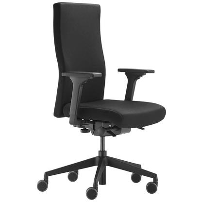 Artikelbild 4 für Trendoffice by Dauphin Bürostuhl to-strike comfort pro, SK9248 SY2 Stoff schwarz, Gestell schwarz, Artikelnummer 760112