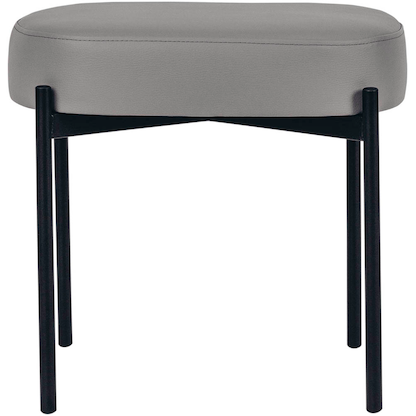 Artikelbild 2 für meet powered by PAPERFLOW Sitzbank GAIA S GBOSC.01.14 grau Kunstleder 49,0 cm, Artikelnummer 852042