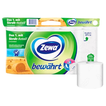 Artikelbild 13 für Zewa Toilettenpapier bewährt 3-lagig, 16 Rollen, Artikelnummer 614632
