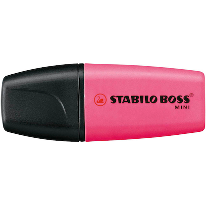 Artikelbild 5 für STABILO BOSS MINI Textmarker farbsortiert, 3 St., Artikelnummer 416828