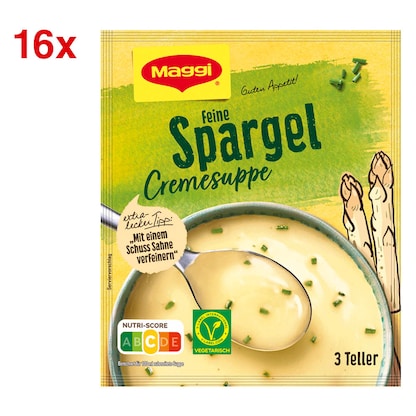 Artikelbild für Maggi® feine Spargel Cremesuppe 16x 3 Portionen, Artikelnummer 612836