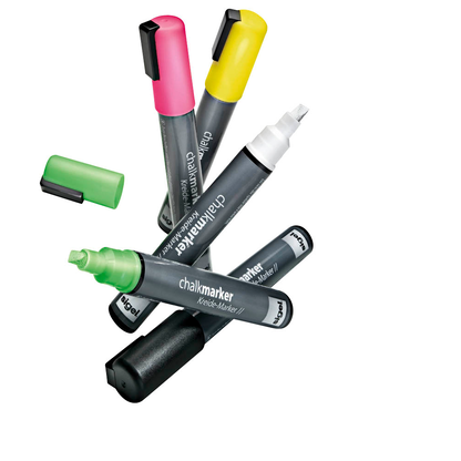 Artikelbild 5 für SIGEL Kreidemarker farbsortiert 1,0 - 5,0 mm, 3 St., Artikelnummer 537985