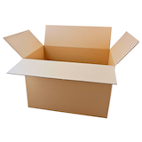 Artikelbild 1 für 20 Nestler Wellpapp-Faltkartons 1-wellig braun 60,0 x 39,0 x 41,7 cm Außenmaß, Artikelnummer 690412