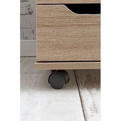 Artikelbild 6 für WOHNLING Rollcontainer Sonoma 4 Auszüge 40,0 x 40,0 x 60,0 cm, Artikelnummer 976439