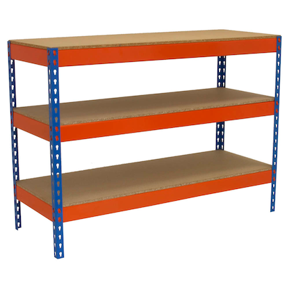 Artikelbild 3 für Simonrack Werkbank SIMONWORK BASIC 3 orange, blau 150,0 x 60,0 x 90,0 cm, Artikelnummer 980744