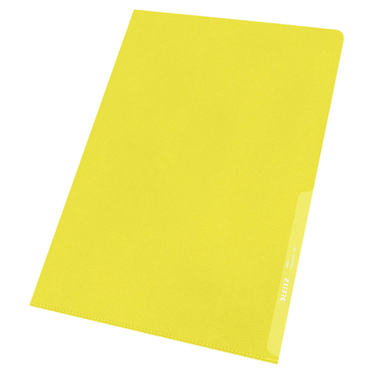 Artikelbild 8 für 100 LEITZ Sichthüllen 4000 DIN A4 gelb genarbt 0,13 mm, Artikelnummer 944470