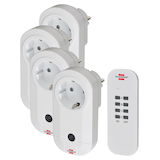 Artikelbild 1 für 4 brennenstuhl Comfort-Line RC CE1 4001 Funksteckdosen, Artikelnummer 853320