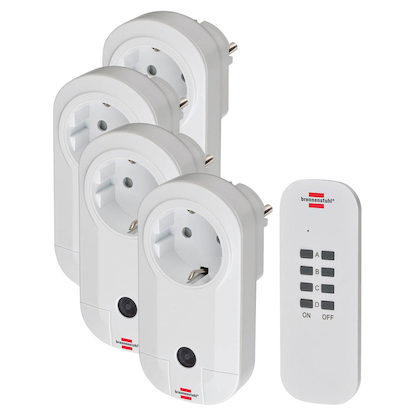 Artikelbild für 4 brennenstuhl Comfort-Line RC CE1 4001 Funksteckdosen, Artikelnummer 853320