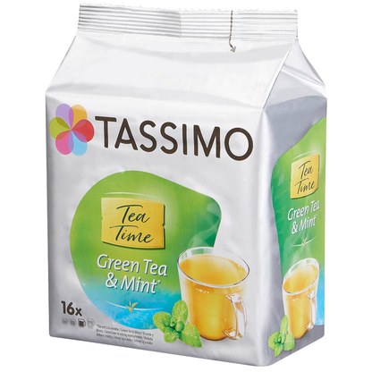 Artikelbild 9 für TASSIMO Tea Time Green Tea & Mint Teediscs 16 Portionen, Artikelnummer 971044