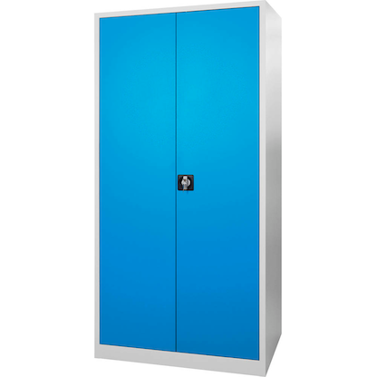 Artikelbild 5 für ADB Metallschrank 40955 lichtgrau, lichtblau 92,0 x 42,0 x 195,0 cm, aufgebaut, Artikelnummer 892832