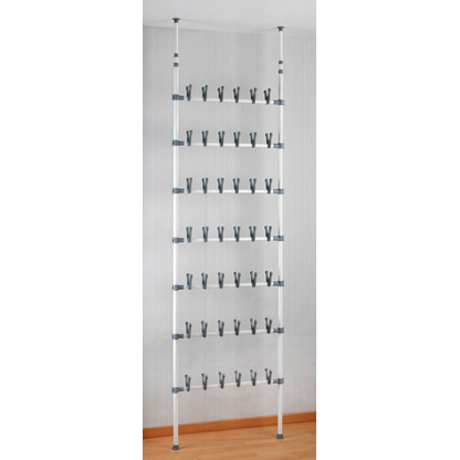 Artikelbild 7 für WENKO Teleskop-Schuhregal Atlas weiß 68,5 x 8,5 x 100,0 - 300,0 cm, Artikelnummer 532198