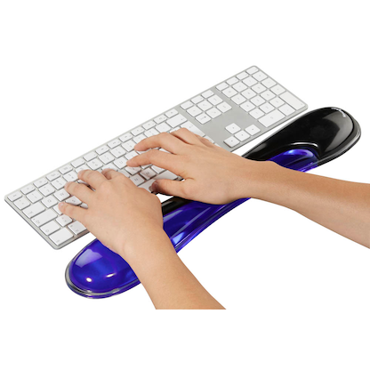 Artikelbild 2 für Kensington Tastatur-Handballenauflage Duo Gel schwarz, blau, Artikelnummer 421356