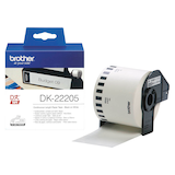 Artikelbild 1 für brother Endlospapierrolle für Etikettendrucker DK22205 weiß, 62,0 mm, 1 x 1 Etiketten, Artikelnummer 639229