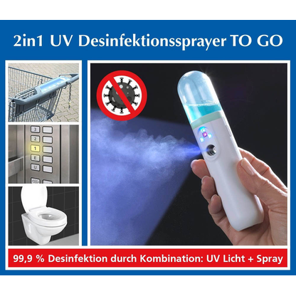 Artikelbild 3 für Maximex Desinfektionsspender 2in1 TO GO 88911500 weiß Kunststoff 20,0 ml, Artikelnummer 384807