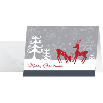 Artikelbild 4 für 25 SIGEL Weihnachtskarten Red Deer DIN A6, Artikelnummer 489912