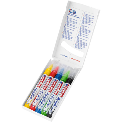 Artikelbild 2 für edding 5100 basic Acrylstifte farbsortiert 2,0 - 3,0 mm, 1 Set, Artikelnummer 496792