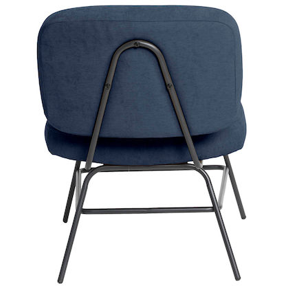 Artikelbild 4 für meet powered by PAPERFLOW Sessel CURVE blau schwarz Stoff, 1 St., Artikelnummer 638062