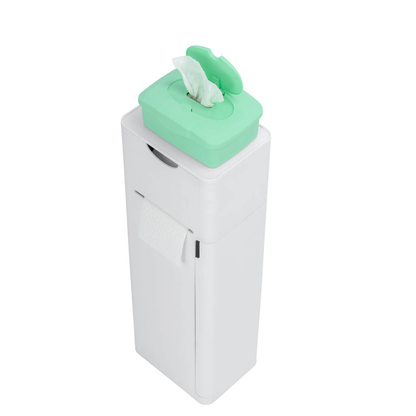 Artikelbild 2 für WENKO WC-Garnitur Imon weiß Kunststoff, Artikelnummer 814287