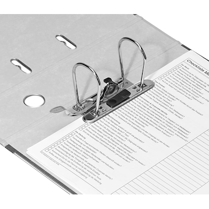 Artikelbild 5 für office discount Ordner grau marmoriert Karton 8,0 cm DIN A4, Artikelnummer 770552