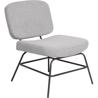 Artikelbild für meet powered by PAPERFLOW Sessel CURVE grau schwarz Stoff, 1 St., Artikelnummer 638052