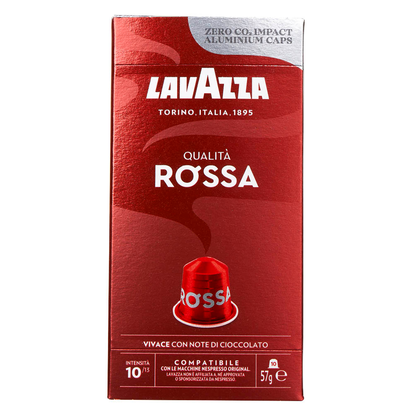 Artikelbild 4 für LAVAZZA Qualita Rossa Kaffeekapseln, Arabica- und Robustabohnen 57,0 g, Artikelnummer 125488