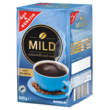 Artikelbild 1 für GUT&GÜNSTIG Mild Kaffee, gemahlen, Arabicabohnen mild, 500,0 g, Artikelnummer 990782