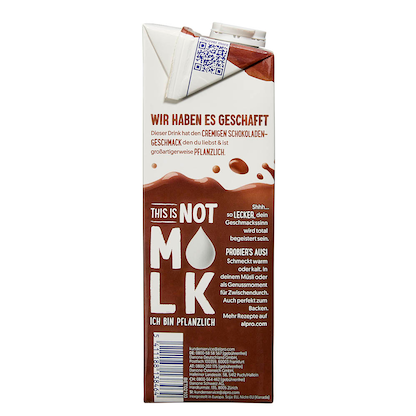 Artikelbild 7 für alpro® THIS IS NOT M*LK SCHOKOLADENGESCHMACK Sojadrink 8x 1,0 l, Artikelnummer 116279