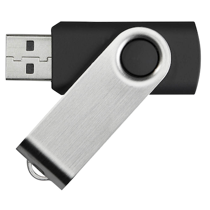 Artikelbild 7 für AKTION: MediaRange USB-Stick MR910 schwarz, silber 16 GB, Artikelnummer 456386
