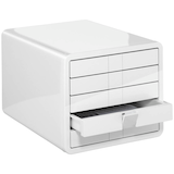 Artikelbild 1 für HAN Schubladenbox iBox weiß 1551-12, DIN A4 mit 5 Schubladen, Artikelnummer 504019