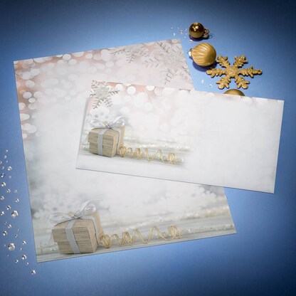 Artikelbild 6 für SIGEL Weihnachtsbriefpapier Christmas Surprise Motiv DIN A4 90 g/qm 100 Blatt, Artikelnummer 535841