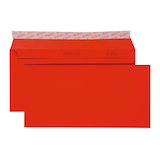 Artikelbild 1 für ELCO Briefumschläge Color DIN lang ohne Fenster rot haftklebend 250 St., Artikelnummer 334203