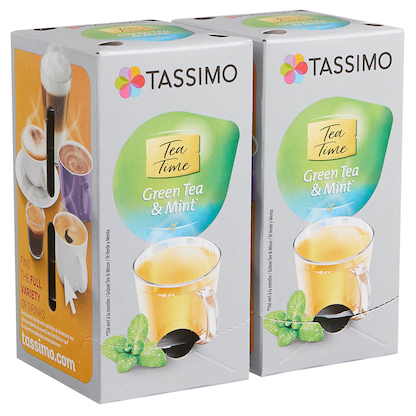 Artikelbild 2 für TASSIMO Tea Time Green Tea & Mint Teediscs 16 Portionen, Artikelnummer 971044