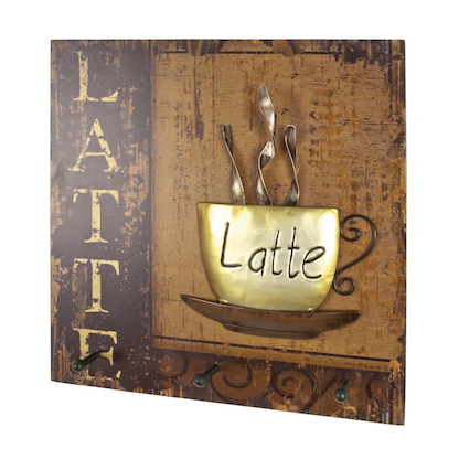 Artikelbild 2 für HAKU Möbel Wandgarderobe 89938 Motiv Holz 3 Haken 40,0 x 40,0 cm, Artikelnummer 553224