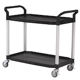 Artikelbild 1 für Etagenwagen schwarz 110,0 x 52,0 x 95,0 cm, Artikelnummer 180394