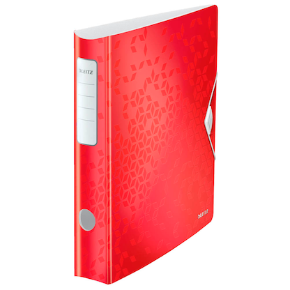 Artikelbild für AKTION: LEITZ Active WOW 1107 Ordner rot Kunststoff 6,5 cm DIN A4 mit Prämie nach Registrierung, Artikelnummer 235048