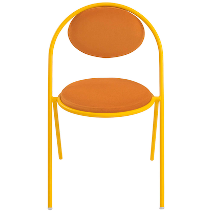 Artikelbild 4 für 2 meet powered by PAPERFLOW Besucherstühle SATURNE CHSATX2DSC.20.20 safran Kunstleder, Artikelnummer 230739